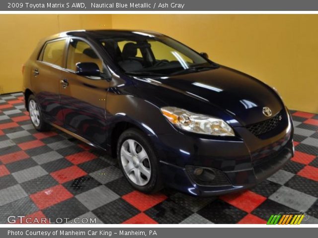 2009 Toyota Matrix S AWD in Nautical Blue Metallic