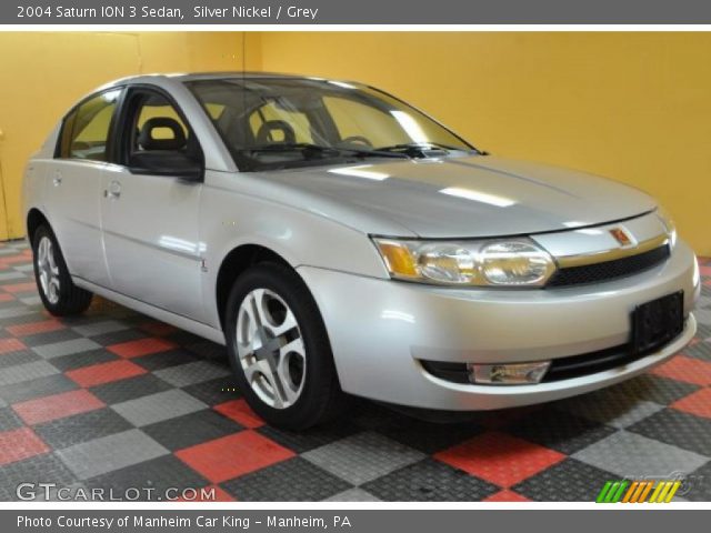 2004 Saturn ION 3 Sedan in Silver Nickel