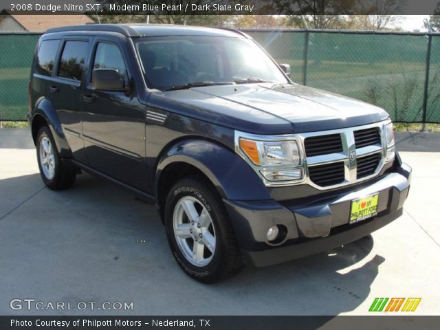 2008 Dodge Nitro SXT in Modern Blue Pearl