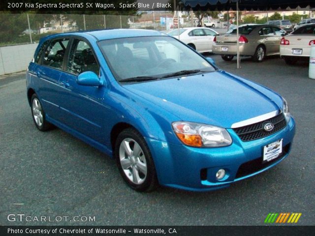 2007 Kia Spectra Spectra5 SX Wagon in Spark Blue