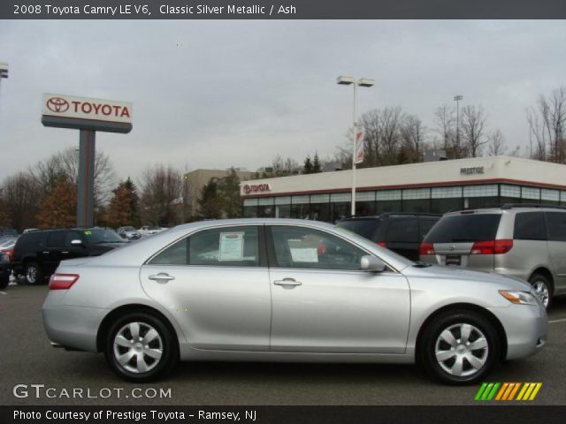 2008 Toyota Camry LE V6 in Classic Silver Metallic
