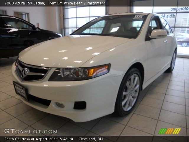 2008 Acura TSX Sedan in Premium White Pearl