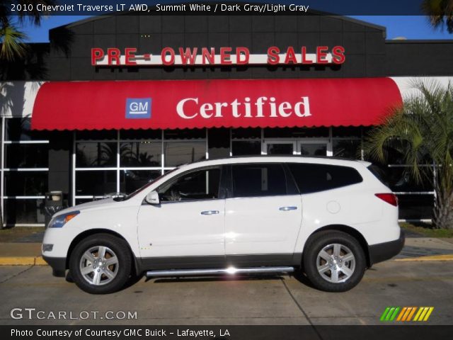 2010 Chevrolet Traverse LT AWD in Summit White