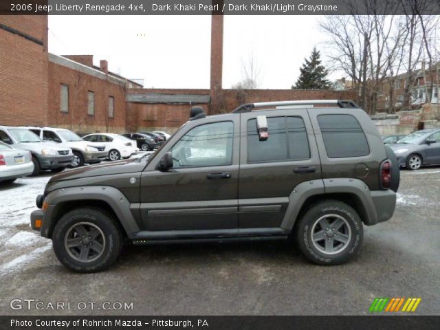 2006 Jeep Liberty Renegade 4x4 in Dark Khaki Pearl