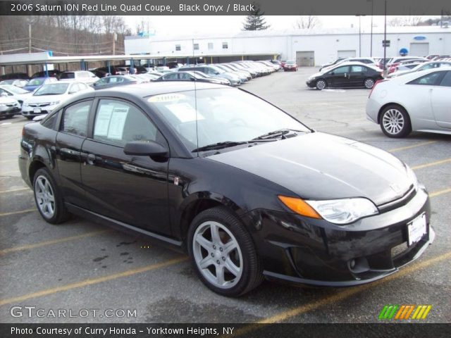 2006 Saturn ION Red Line Quad Coupe in Black Onyx