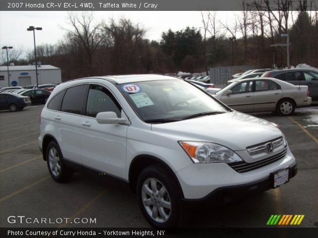 2007 Honda CR-V EX-L 4WD in Taffeta White