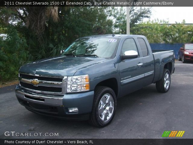 2011 Chevrolet Silverado 1500 LT Extended Cab in Blue Granite Metallic