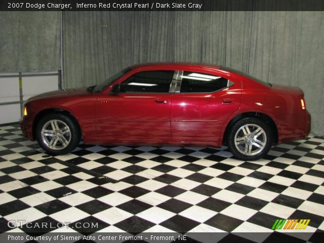 2007 Dodge Charger  in Inferno Red Crystal Pearl
