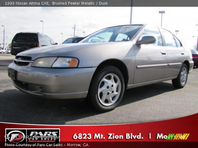 1999 Nissan Altima GXE in Brushed Pewter Metallic