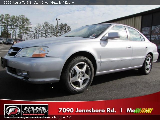 2002 Acura TL 3.2 in Satin Silver Metallic