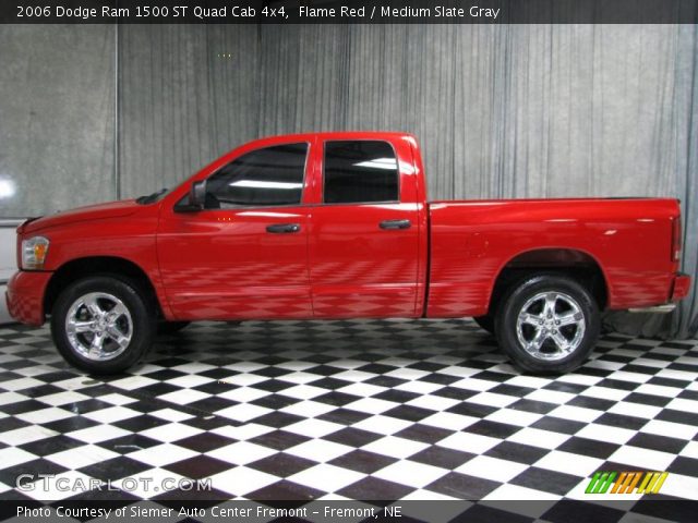 2006 Dodge Ram 1500 ST Quad Cab 4x4 in Flame Red