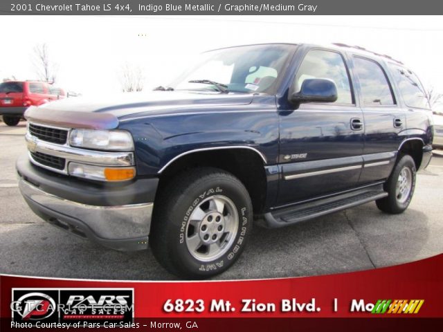2001 Chevrolet Tahoe LS 4x4 in Indigo Blue Metallic
