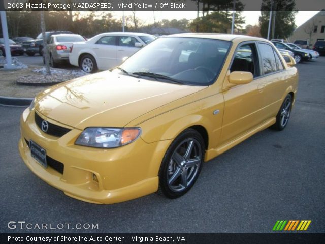 2003 Mazda Protege MAZDASPEED in Vivid Yellow