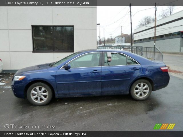 2007 Toyota Camry LE in Blue Ribbon Metallic
