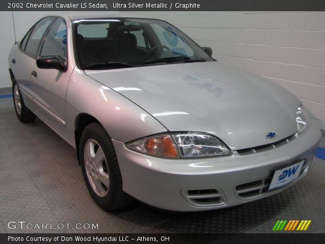 2002 Chevrolet Cavalier LS Sedan in Ultra Silver Metallic