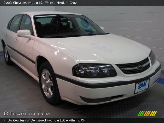 2003 Chevrolet Impala LS in White