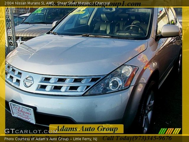 2004 Nissan Murano SL AWD in Sheer Silver Metallic