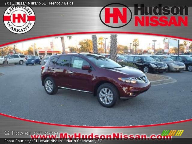 2011 Nissan Murano SL in Merlot