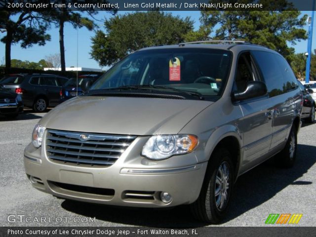 2006 Chrysler Town & Country Limited in Linen Gold Metallic