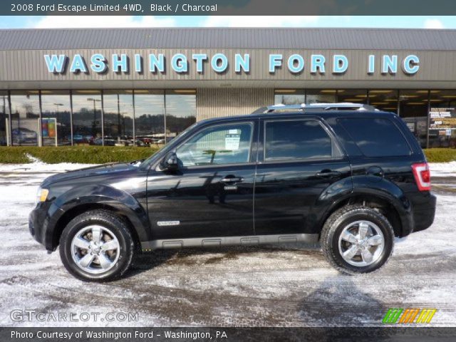 2008 Ford Escape Limited 4WD in Black
