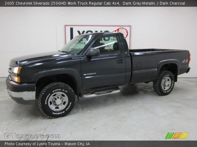2005 Chevrolet Silverado 2500HD Work Truck Regular Cab 4x4 in Dark Gray Metallic