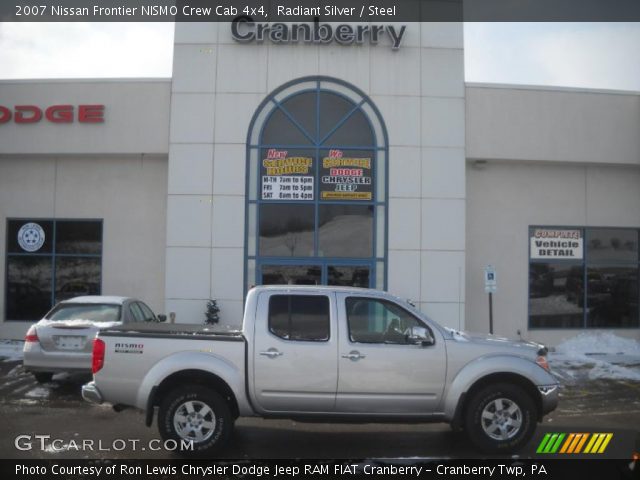 2007 Nissan Frontier NISMO Crew Cab 4x4 in Radiant Silver