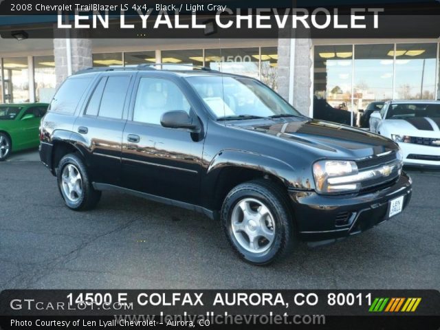 2008 Chevrolet TrailBlazer LS 4x4 in Black