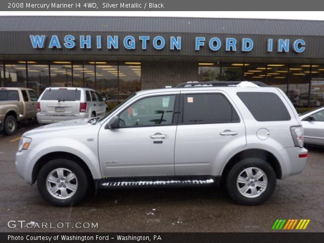 2008 Mercury Mariner I4 4WD in Silver Metallic