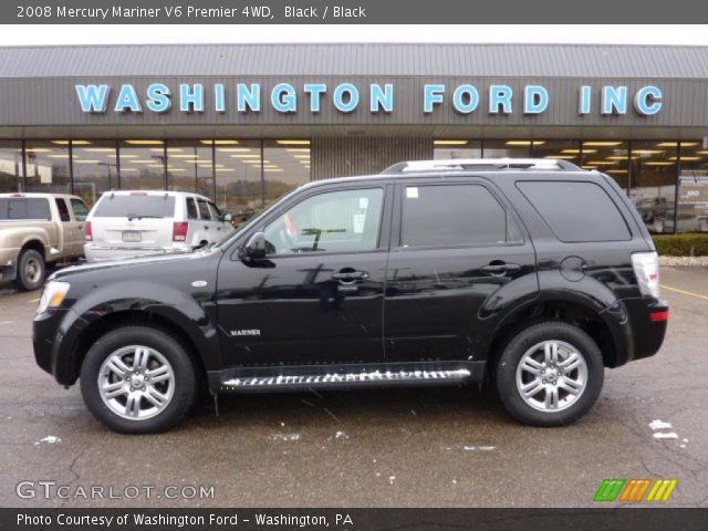 2008 Mercury Mariner V6 Premier 4WD in Black