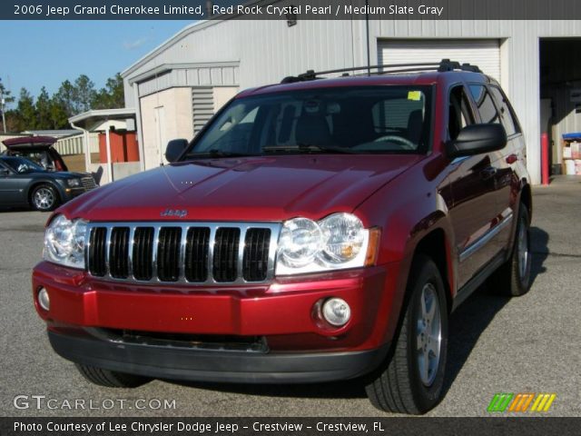 2006 Jeep Grand Cherokee Limited in Red Rock Crystal Pearl