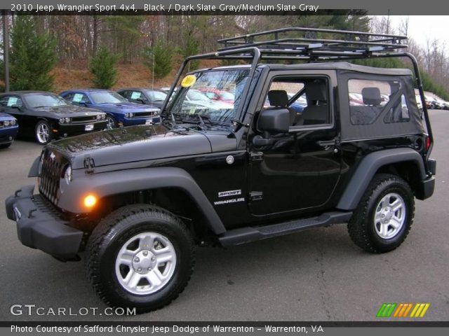 2010 Jeep Wrangler Sport 4x4 in Black