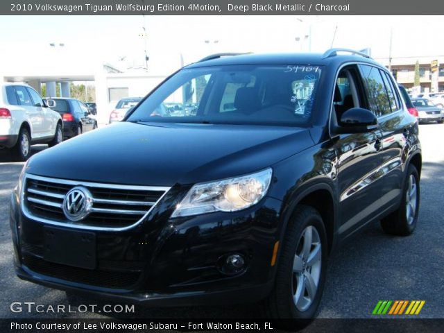 2010 Volkswagen Tiguan Wolfsburg Edition 4Motion in Deep Black Metallic