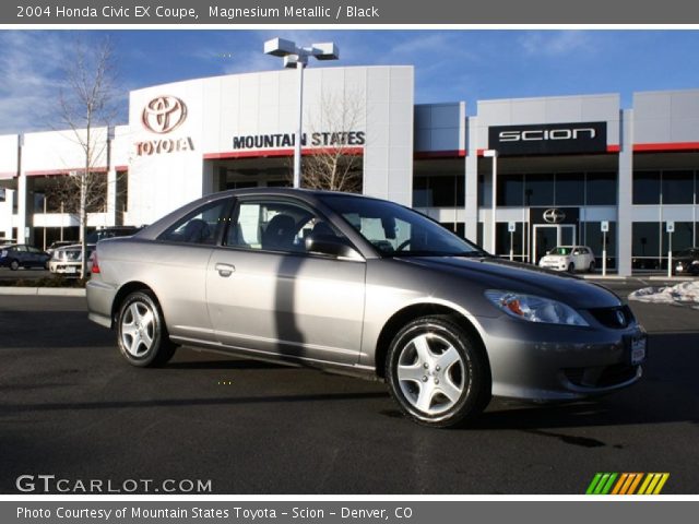 2004 Honda Civic EX Coupe in Magnesium Metallic