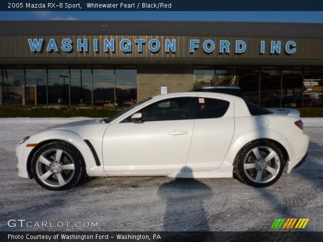 2005 Mazda RX-8 Sport in Whitewater Pearl