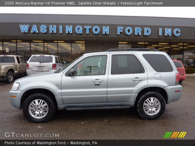 2005 Mercury Mariner V6 Premier 4WD in Satellite Silver Metallic