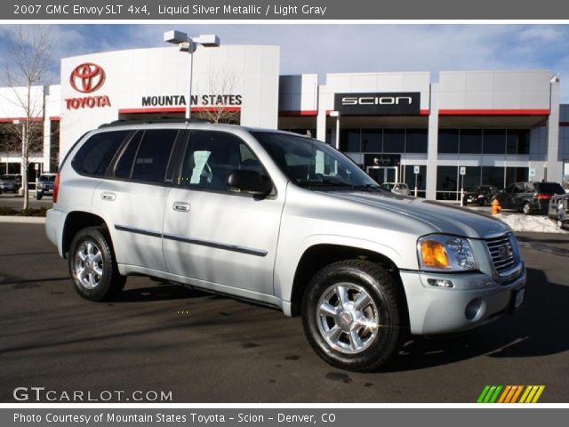 2007 GMC Envoy SLT 4x4 in Liquid Silver Metallic