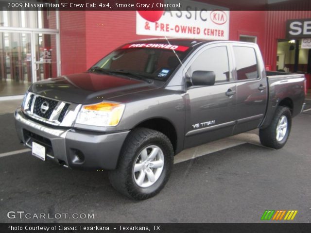 2009 Nissan Titan SE Crew Cab 4x4 in Smoke Gray