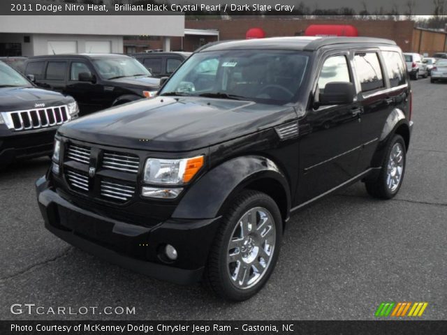 2011 Dodge Nitro Heat in Brilliant Black Crystal Pearl