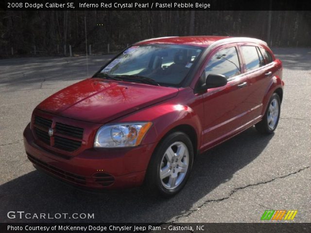 2008 Dodge Caliber SE in Inferno Red Crystal Pearl