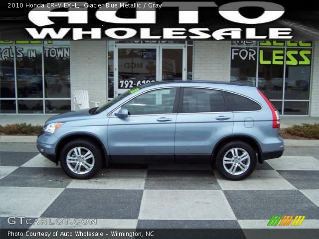 2010 Honda CR-V EX-L in Glacier Blue Metallic