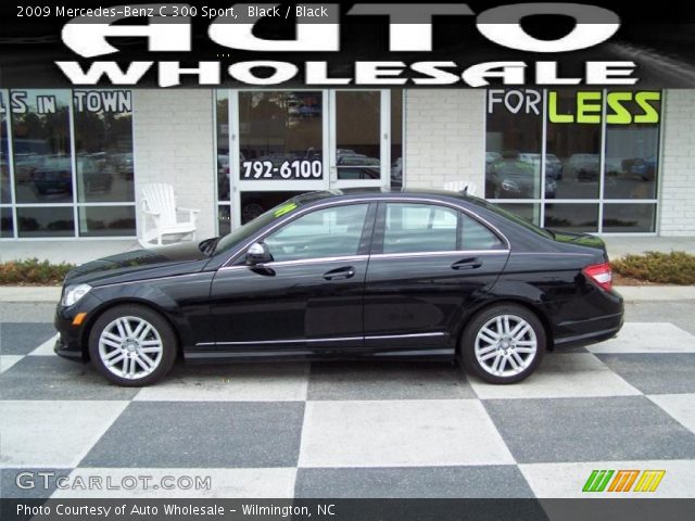 2009 Mercedes-Benz C 300 Sport in Black