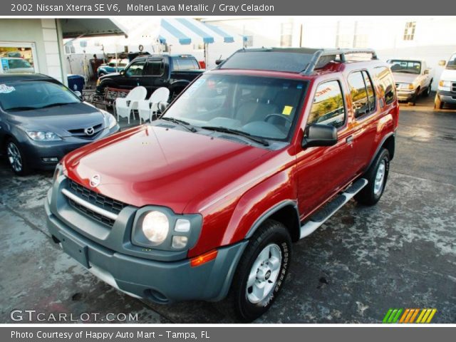 2002 Nissan Xterra SE V6 in Molten Lava Metallic