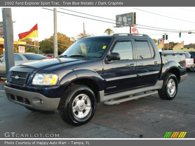 2002 Ford Explorer Sport Trac  in True Blue Metallic