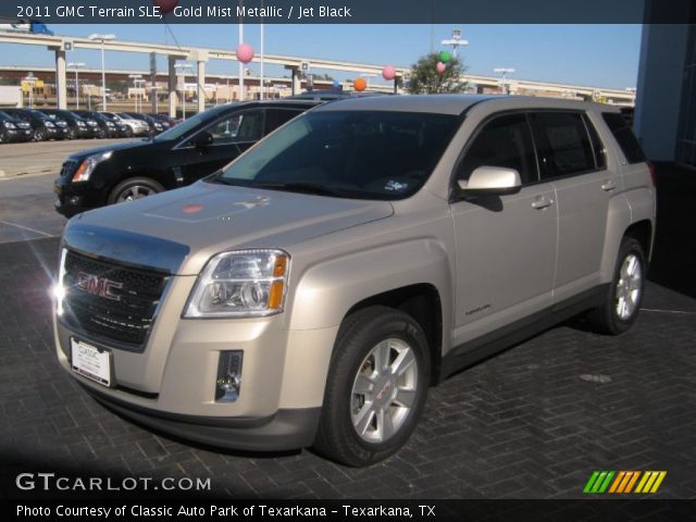 2011 GMC Terrain SLE in Gold Mist Metallic