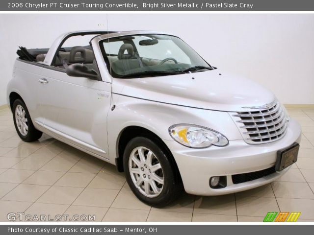 2006 Chrysler PT Cruiser Touring Convertible in Bright Silver Metallic
