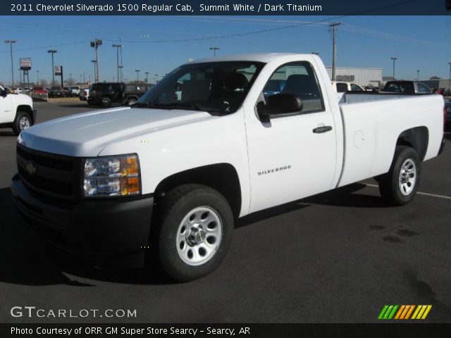 2011 Chevrolet Silverado 1500 Regular Cab in Summit White