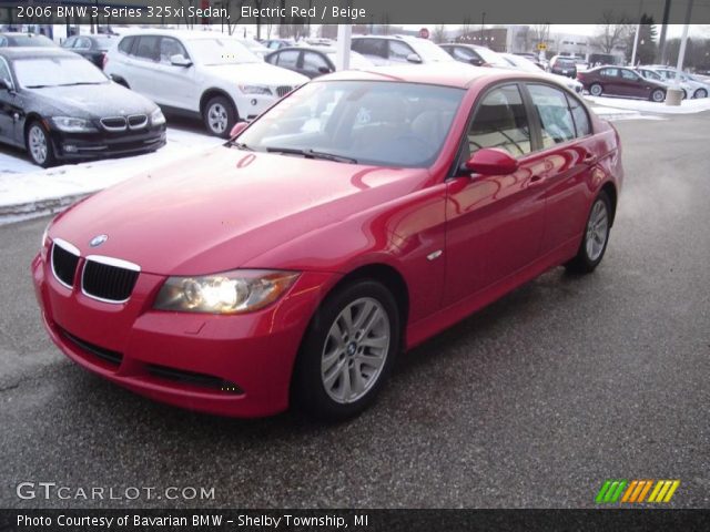 2006 BMW 3 Series 325xi Sedan in Electric Red