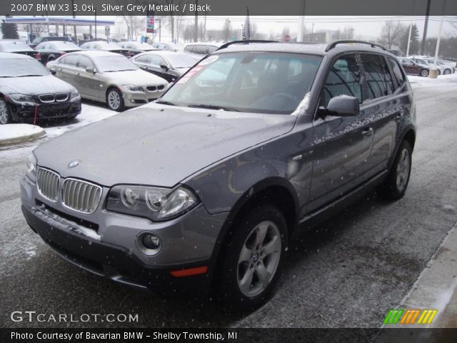 2007 BMW X3 3.0si in Silver Grey Metallic