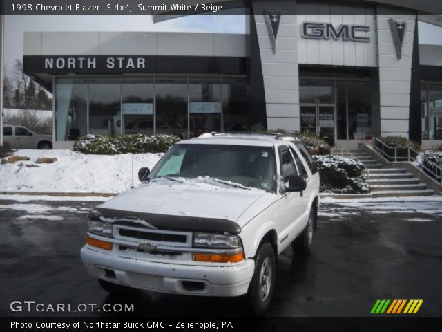 1998 Chevrolet Blazer LS 4x4 in Summit White