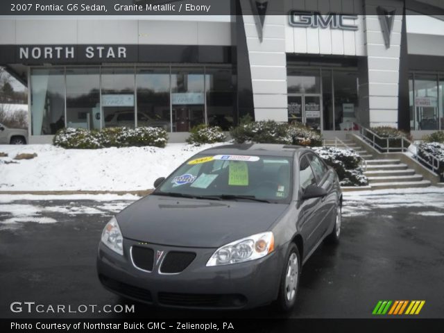 2007 Pontiac G6 Sedan in Granite Metallic